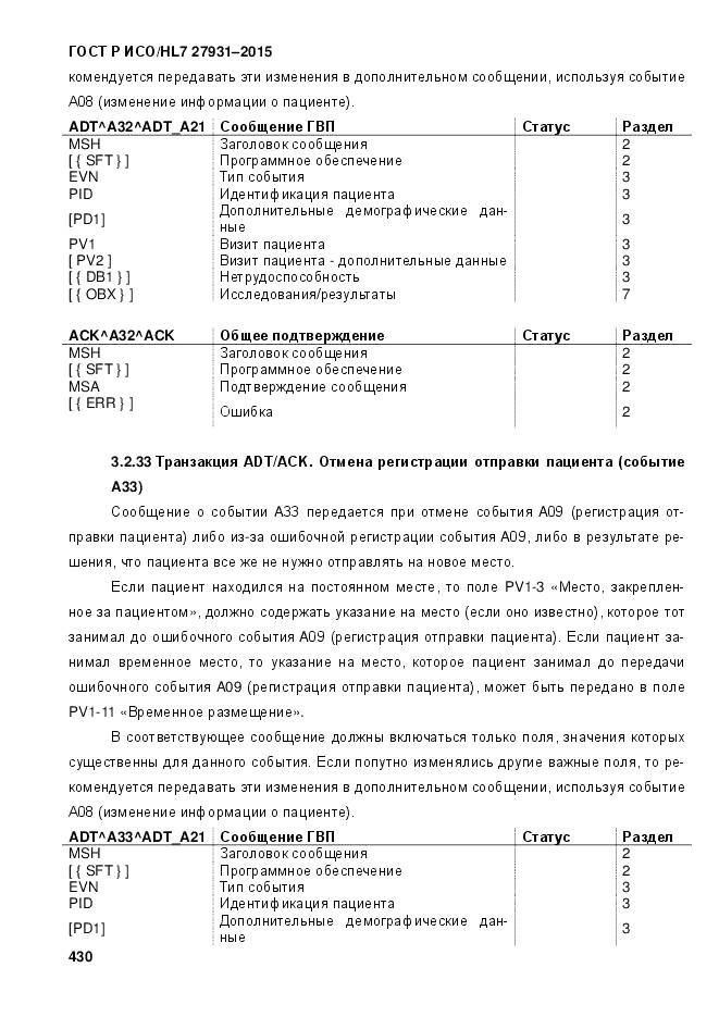 ГОСТ Р ИСО/HL 7 27931-2015, страница 437